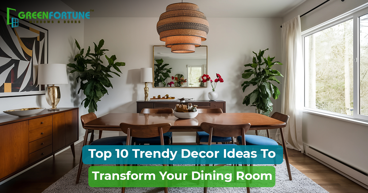 Top 10 Trendy Decor Ideas To Transform Your Dining Room