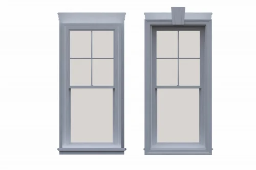 window frame dimensions