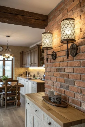 Make Your Brick Wall in the Living Room Attractive with These Classy Design Ideas