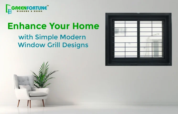 Enhance Your Home's Look with Simple Modern Window Grill Designs