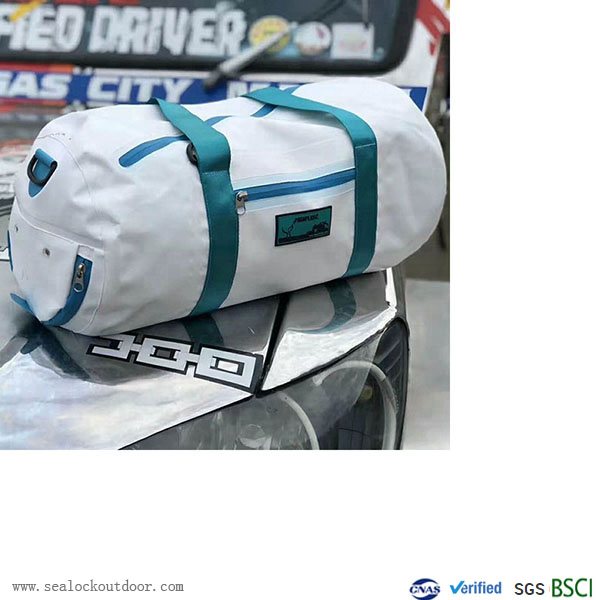 Waterproof Travel Bag With White Pvc New Design
