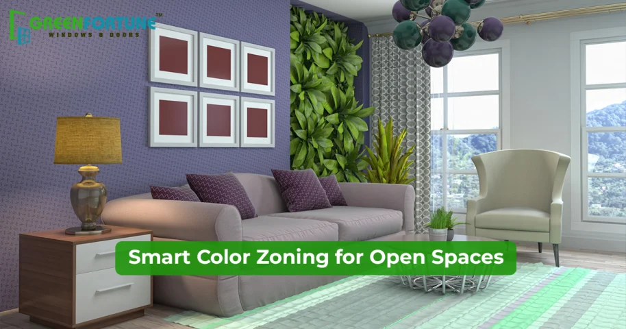 color zoning interior design