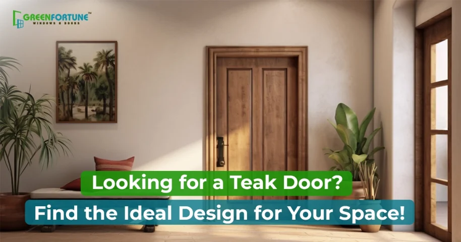 10 Beautiful Teak Door Designs for a Classic Home