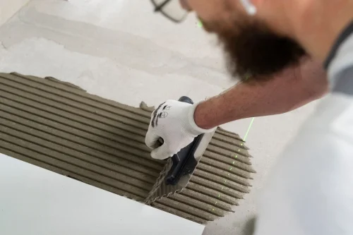 Adhesives for tiles
