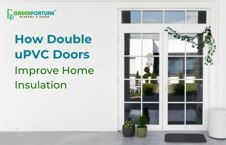Double uPVC Doors