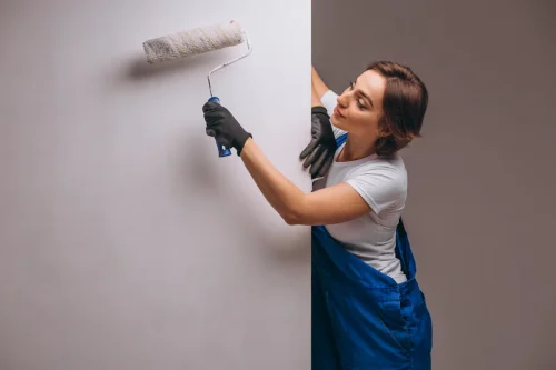 Painting in home