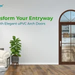 uPVC arch doors