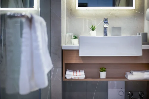 Sink Area in the Bathroom