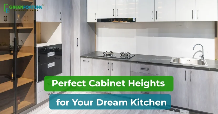 height of cabinet in kitchen