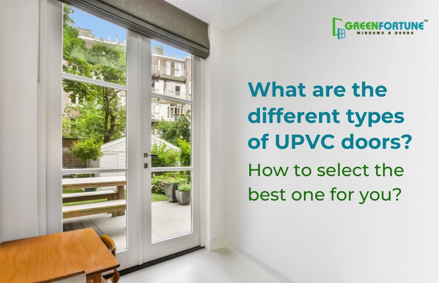 Types of uPVC doors