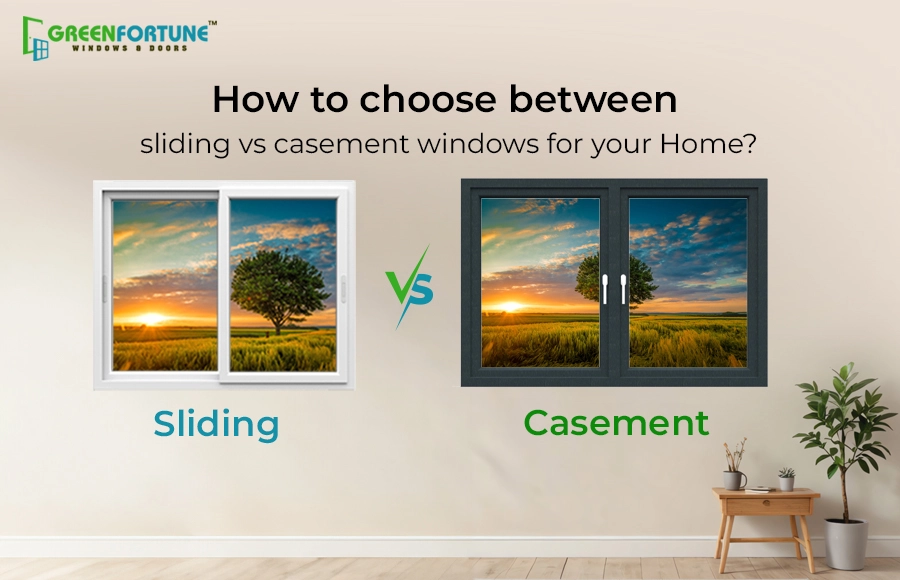 uPVC Sliding Windows vs. Casement Windows
