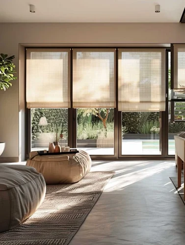 Use Lights or Sheer Curtains