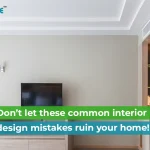 common interior design mistakes to avoid