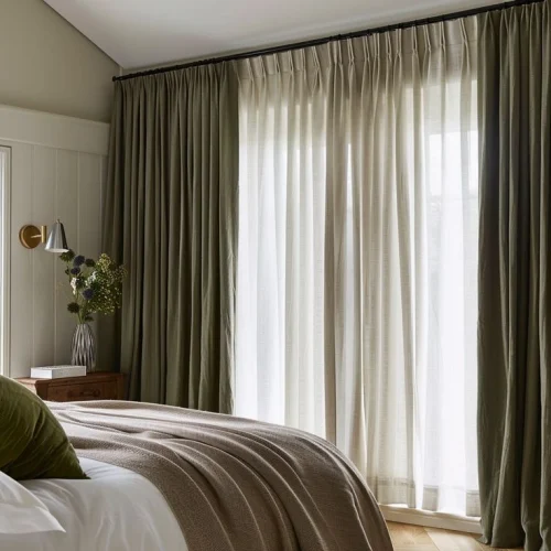 Layered Curtains and Blinds: A Flexible Combo