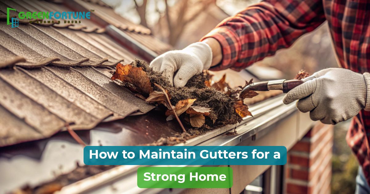 maintaining home gutters