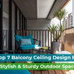 balcony ceiling design