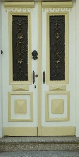 Classic Paneled WPC Door Designs