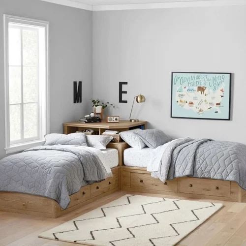 corner bed designs