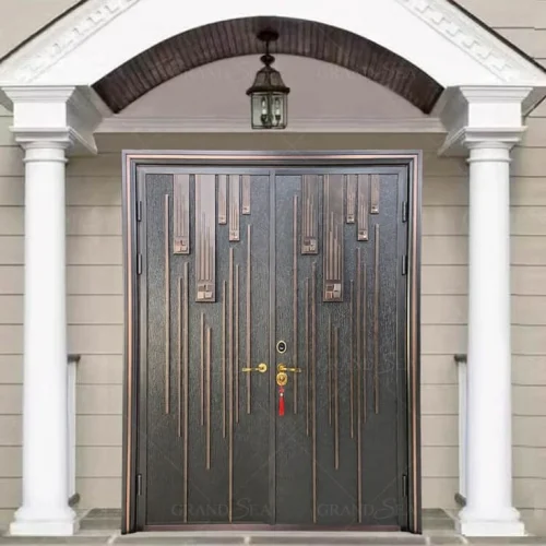 Popular Designs of Aluminium Doors in India
