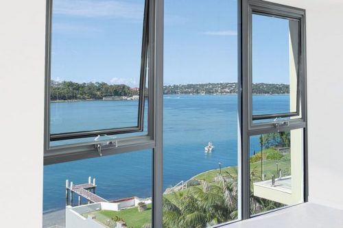 Awning aluminium windows