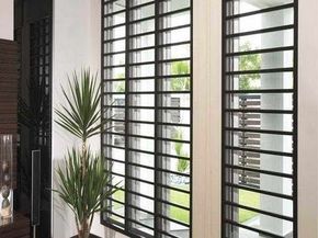 Slimline horizontal grills