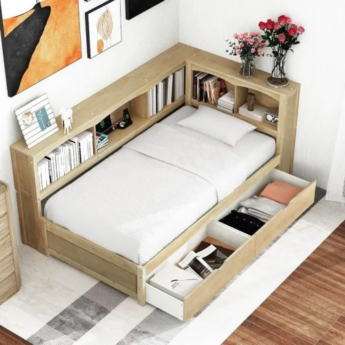 corner bed designs