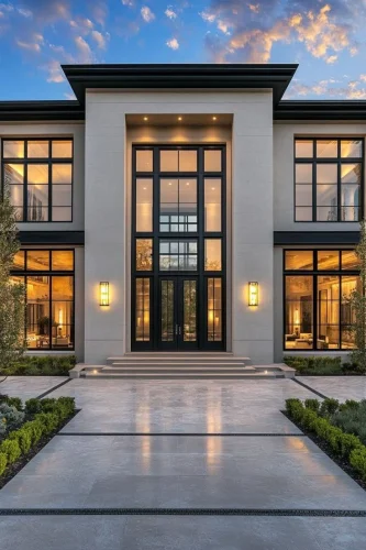Double-Height Glass Entrances