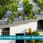 Green roofing