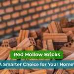 red hollow bricks