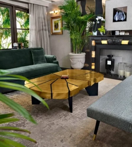 green celebrity homes