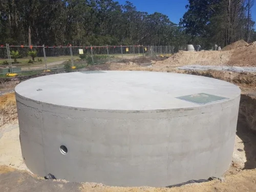 Water Tank on House