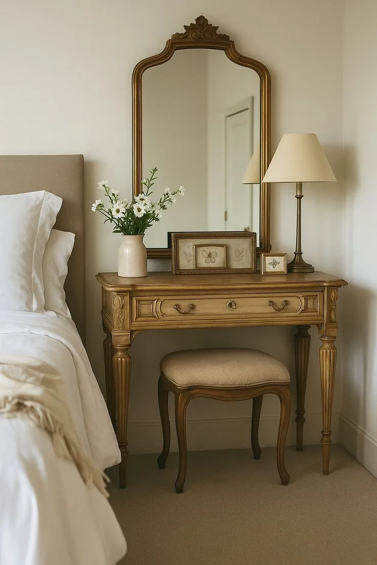 Vintage-Inspired Dressing Table