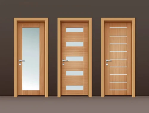 types of flush doors