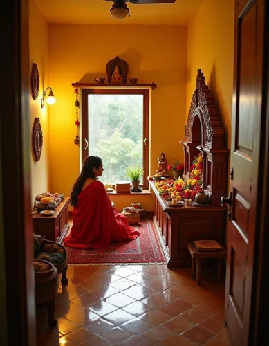 : Position of Pooja Room as per Vastu