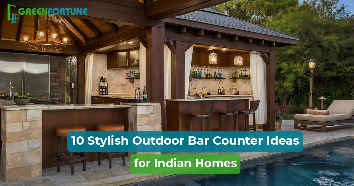 How to Set Up the Perfect Outdoor Bar Counter Ideas for Your Indian Home