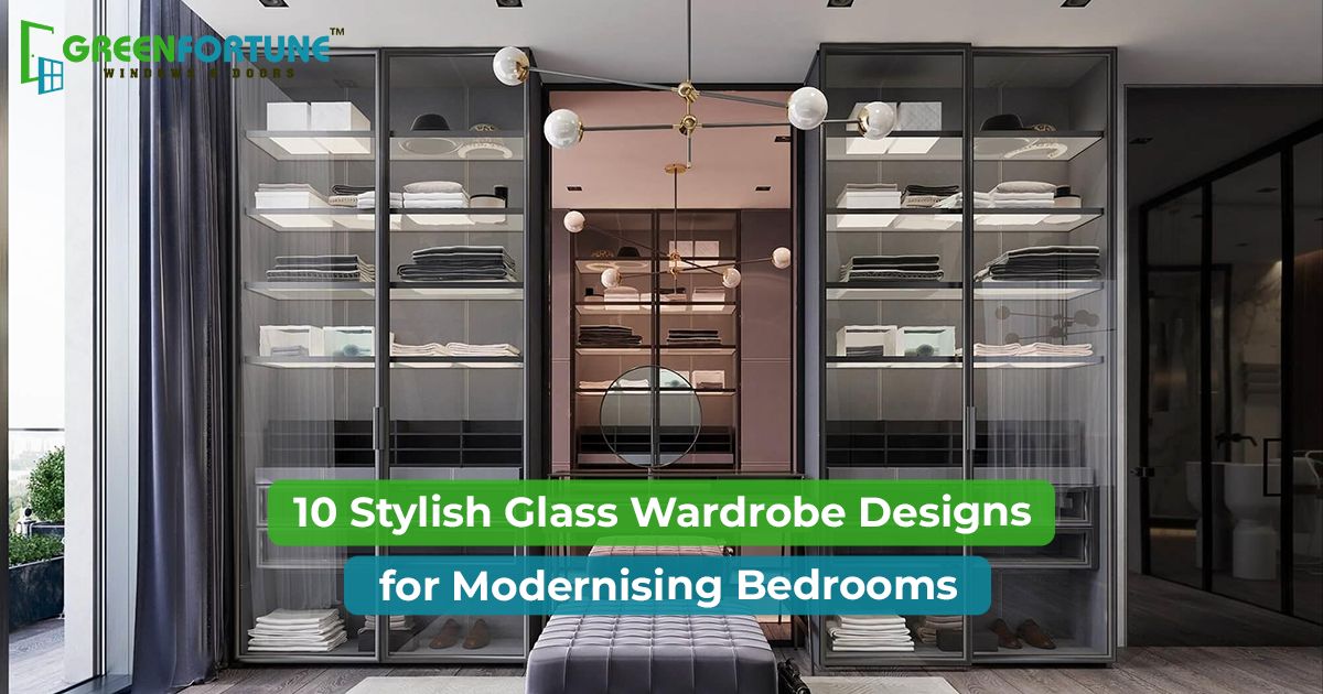 Glass Wardrobe Design Ideas