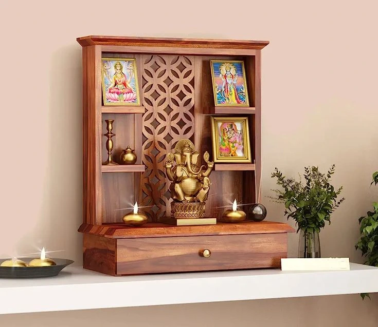 Small Pooja Shelf