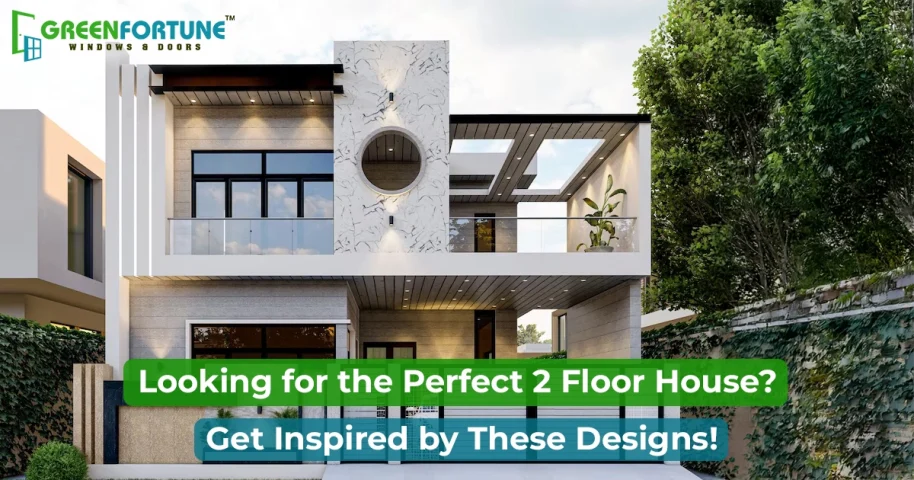 modern 2 floor house design