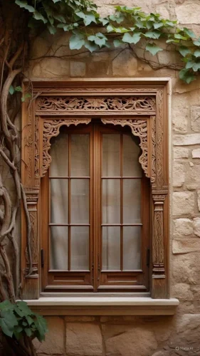 Temple-Inspired Window Arches