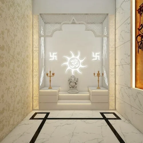 Traditional Pooja Room Tiles
