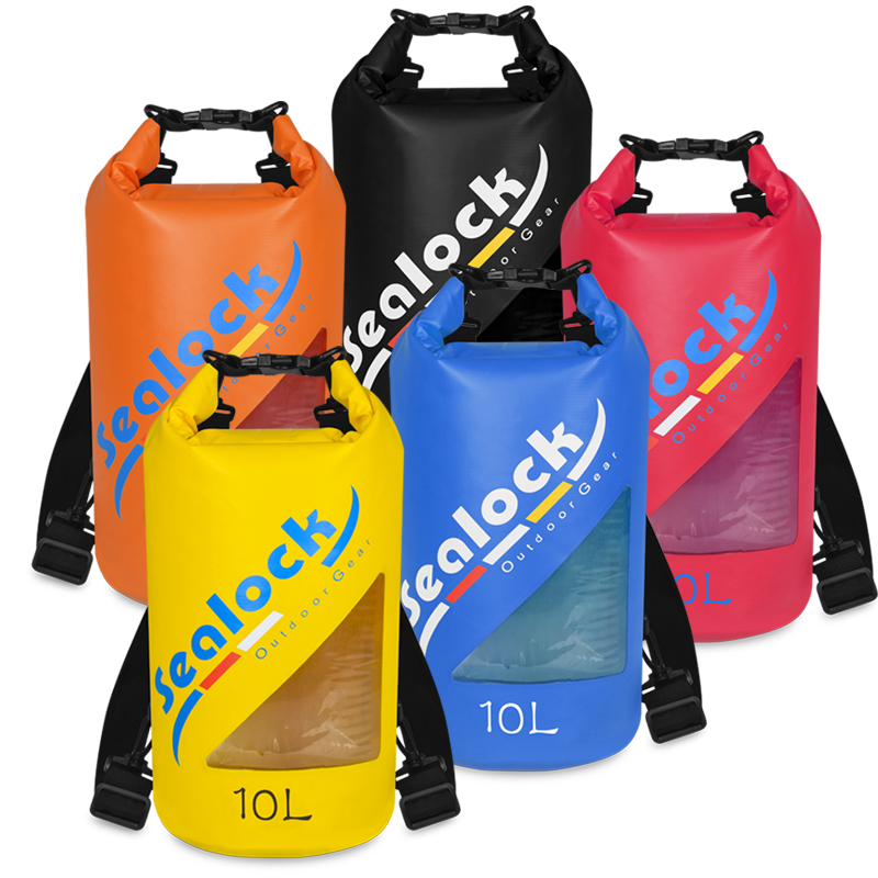 waterproof dry bag 20 Liter with window