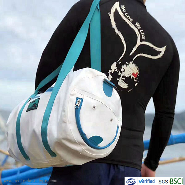 Waterproof Travel Bag With White Pvc New Design