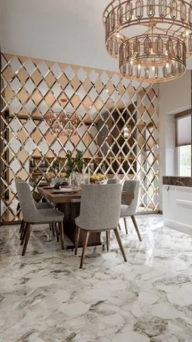 Mirrored Glass Designs for Stylish Interiors