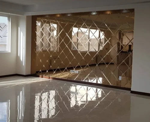 Trendy Rose Gold Mirror Wall Panels