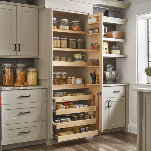 Pull Out Pantry Shelves
