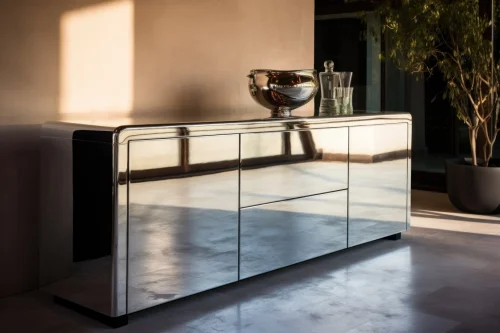Handleless Acrylic Cabinet Doors
