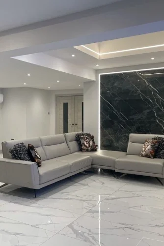 floor tiles in living room