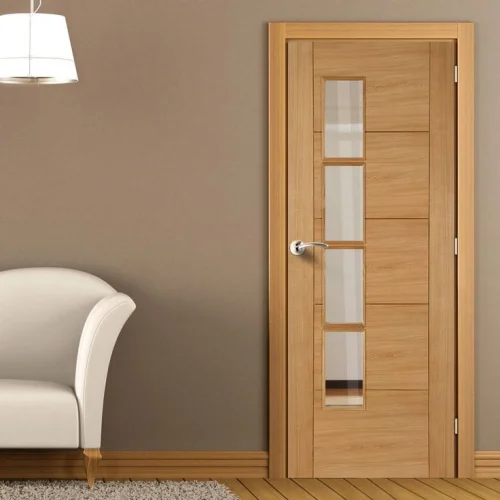 wood door design for room
