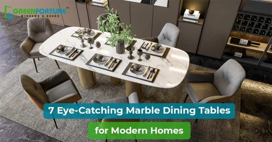 dining table design marble top