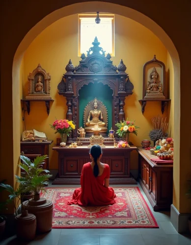 : Position of Pooja Room as per Vastu